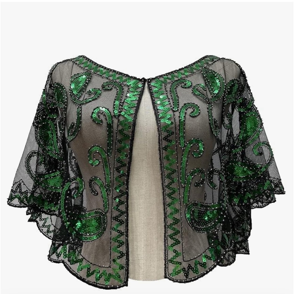 Sequin Beaded Shawl